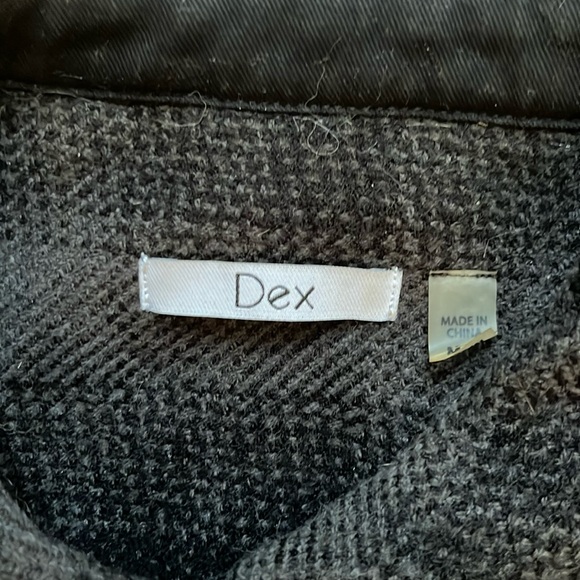 DEX Flannel Shacket Sz Medium - Picture 3 of 4